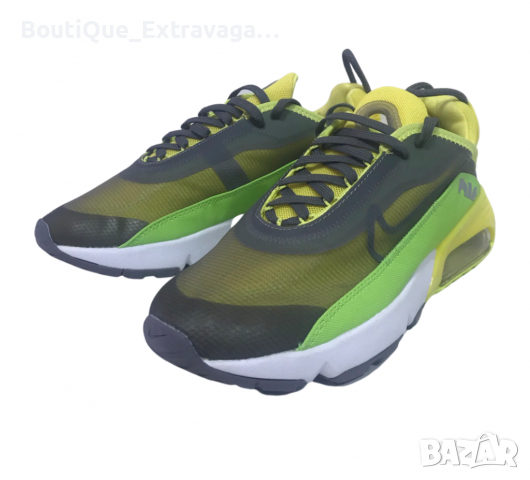 Мъжки маратонки Nike Air Max 2090 Green/Yellow/Grey !!!, снимка 4 - Маратонки - 36355975