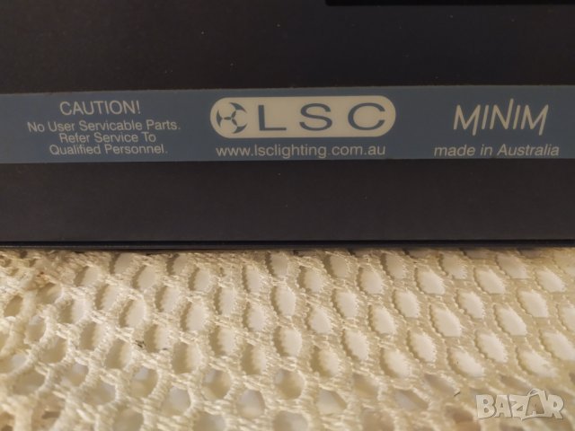 DMX контролер ,управление за осветление LSC Minim ., снимка 7 - Ресийвъри, усилватели, смесителни пултове - 34030278