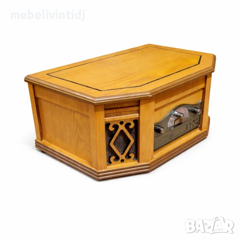 Ретро аудио система „всичко в едно“ модел Emerson NR303TT, снимка 3 - Антикварни и старинни предмети - 53785309