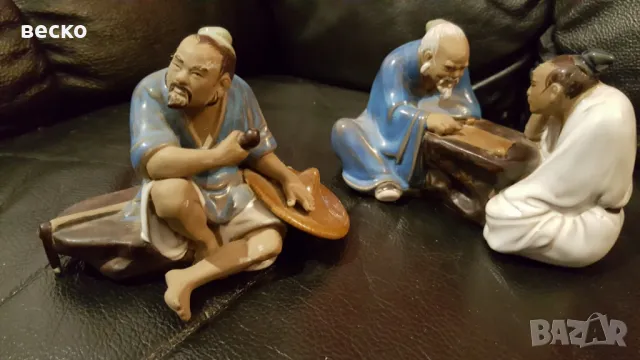 японски статуи на рибари за ценители , снимка 14 - Антикварни и старинни предмети - 49025942
