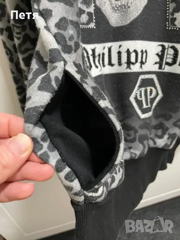 Блуза с качулка, снимка 5 - Блузи с дълъг ръкав и пуловери - 48800713