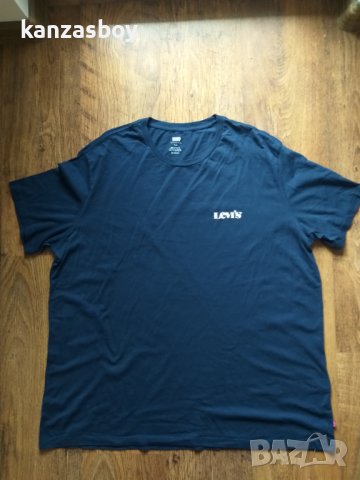 Levis Crewneck Graphic - страхотна мъжка тениска КАТО НОВА 3ХЛ, снимка 7 - Тениски - 40257016