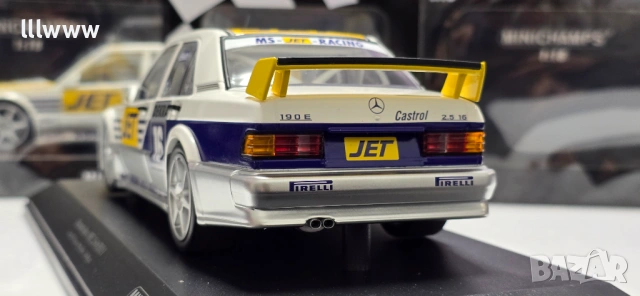 Метален модел на Мерцедес 190Е ЕВО 1, снимка 3 - Колекции - 53149789