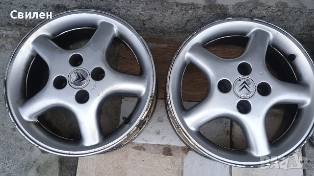 Джанти алуминиеви 15' ; 4х108; отвор 65,1; ЕТ 18; j6- 4бр.за CITROEN