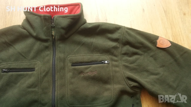 DOVREFJELL WINDSTOP BREATHABLE SOFTSHELL TWO FACE POLAR Jacket размер L за лов двулицево яке - 2060, снимка 5 - Екипировка - 53401468