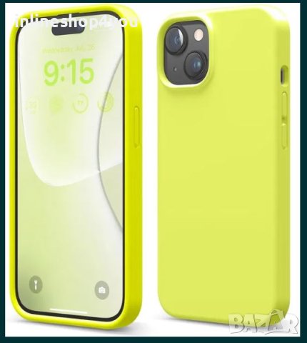 Матов Силиконов Кейс Apple iPhone 15 Pro | 15 | 15 Pro Max | 15 Plus, снимка 1
