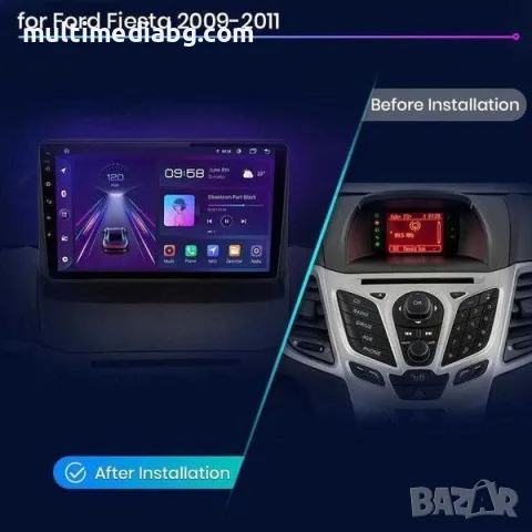 Ford Fiesta 2009-2013 Мултимедия Навигация Android, снимка 2 - Аксесоари и консумативи - 50070317