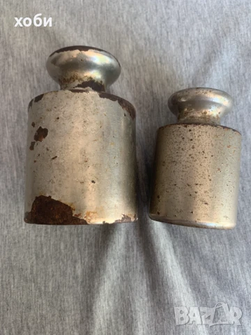 теежести за кантар 2кг и 1кг, снимка 4 - Антикварни и старинни предмети - 50957975