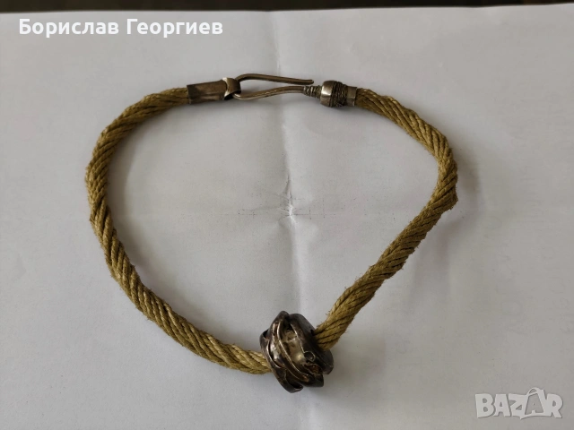 Старо сребърно колие 925
