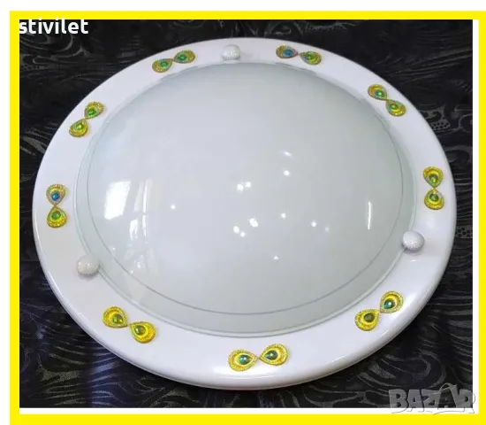 ПЛАФОН ПАУН  - НОВО- 3D ЕФЕКТ., снимка 6 - Лампи за таван - 47360337