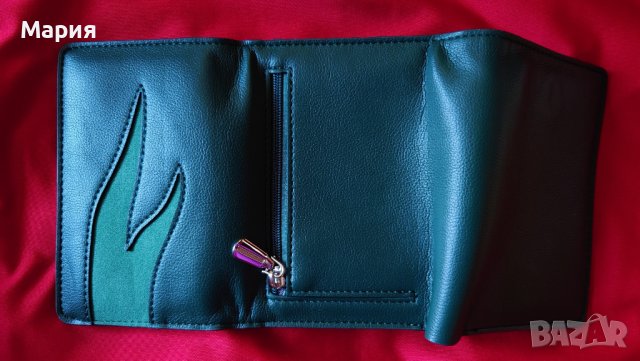 Малък кожен портфейл, снимка 2 - Портфейли, портмонета - 40546632