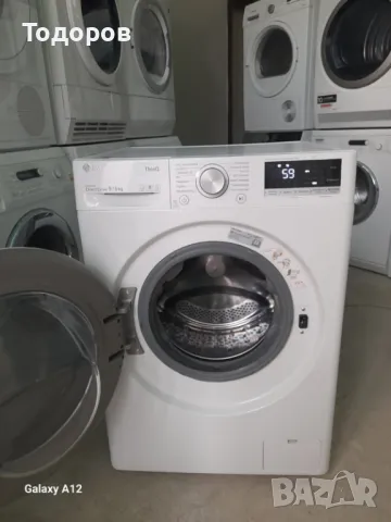 Пералня със сушилня LG DirectDrive 9/6 kg ThinQ, V5WD96TW0, снимка 2 - Перални - 47518376