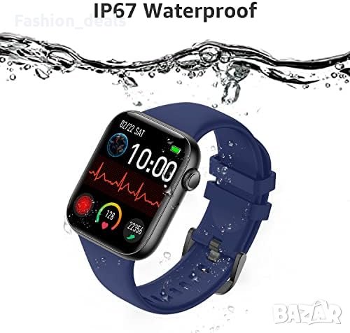 Нов 1,85 инча Bluetooth Смарт умен мъжки часовник с функция за повикване, снимка 3 - Смарт гривни - 41794842