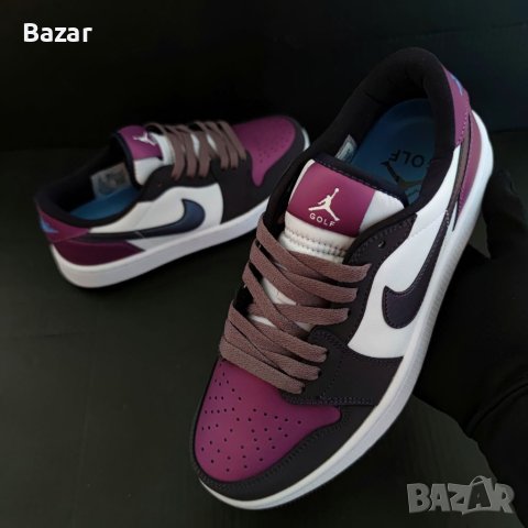 Nike Air Jordan 1 Low Purple Smoke Обувки Маратонки Размер 39 Номер Shoes Нови Оригинални Обувки, снимка 4 - Маратонки - 41168494
