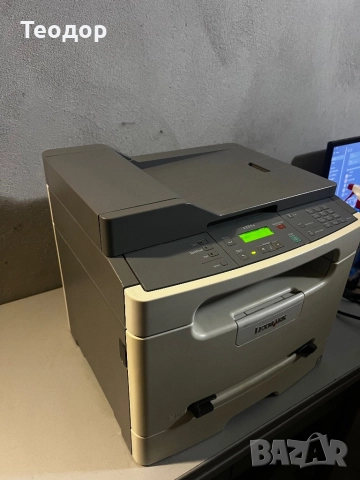 Лазерен принтер Lexmark X204n мрежов, снимка 2 - Принтери, копири, скенери - 52420893