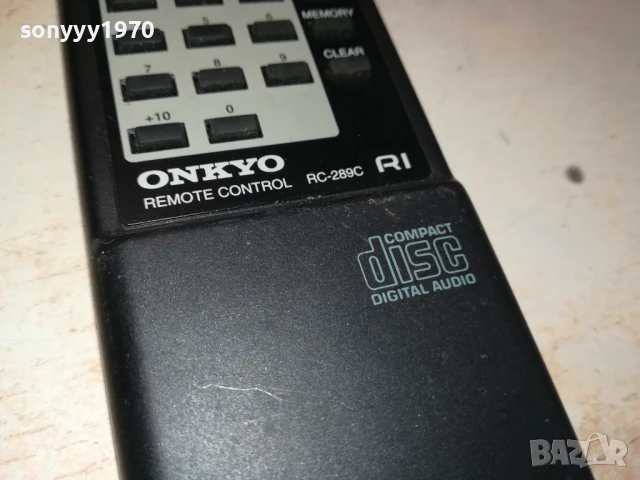 ONKYO RC-289C ORIGINAL REMOTE-ВНОС SWISS 0106251204, снимка 15 - Други - 50503348