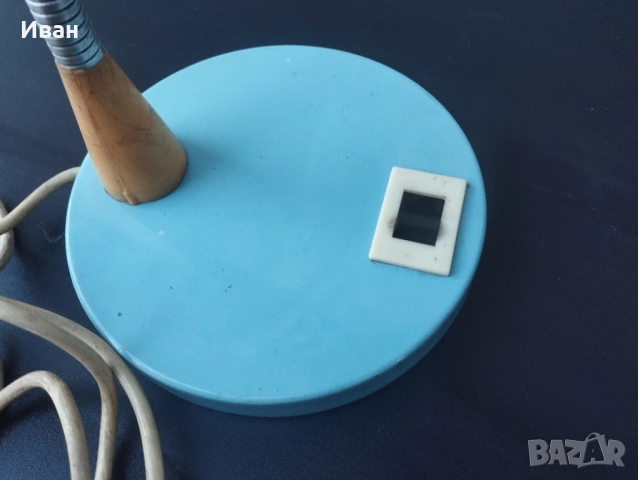 Стара настолна лампа / Индустриална настолна лампа, снимка 7 - Антикварни и старинни предмети - 52370169