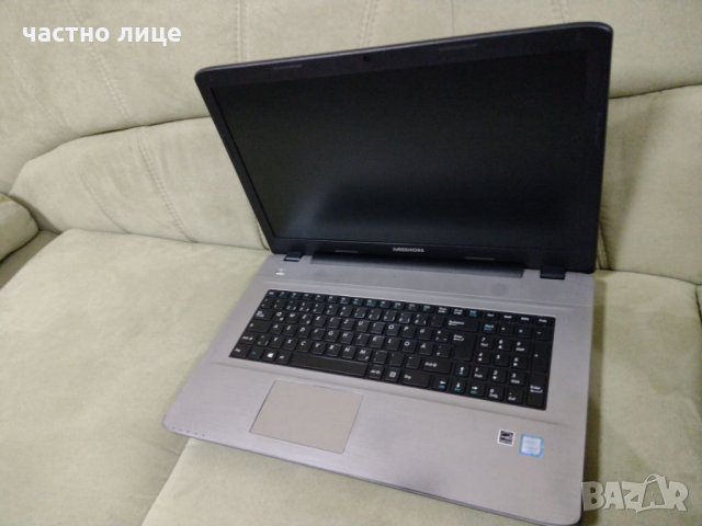 Продавам лаптоп Medion i3-7100 17.3'' Led/8gb.ram/128ssd/1tb hdd