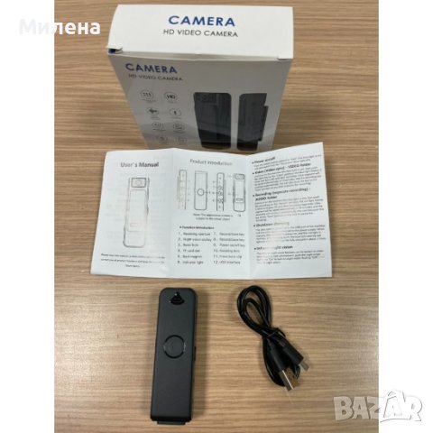 CS08 Body Cam 6016 - Скрита камера за ревер, снимка 10 - Камери - 41962784