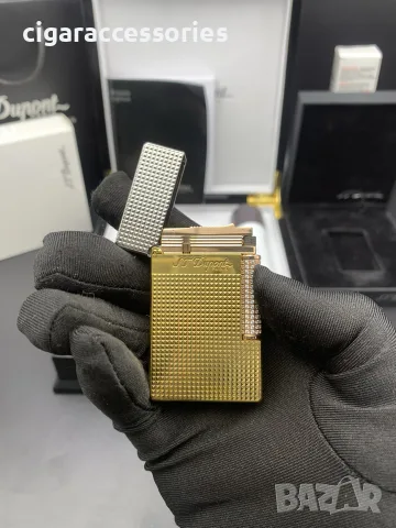 Запалка S.T. Dupont Ligne 2 Diamond Head – диаманти, снимка 6 - Запалки - 56264766