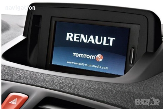 SD Карта 2026 за Renault TomTom & R-Link (v11.45) – Цяла Европа и България