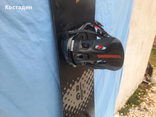 Сноуборд  K2 Raygun 164см.  с автомати 2023г. , снимка 6 - Зимни спортове - 53205852