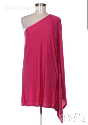 Разпродажба - разкошна цикламена рокля/туника, снимка 3 - Рокли - 41963631