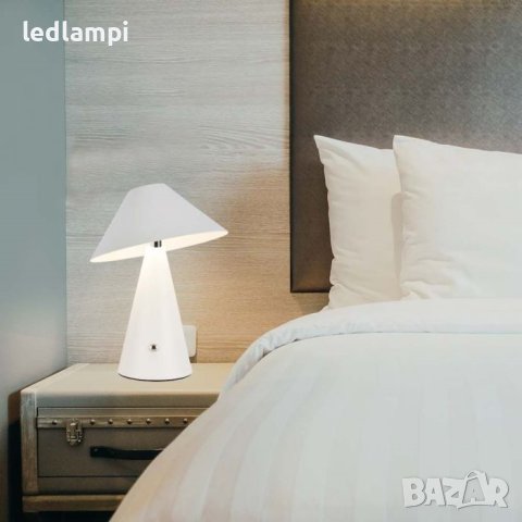 Настолна LED Лампа 3W Димиране Бяла Презареждане 3в1, снимка 6 - Настолни лампи - 41139737