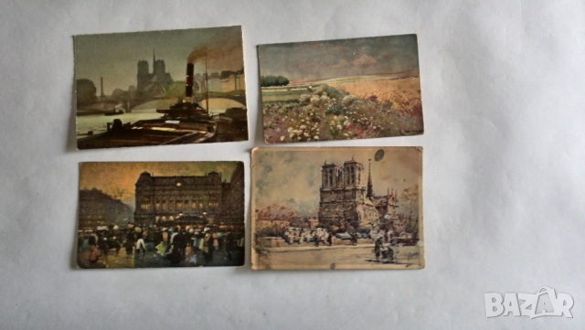 стари френски пощенски картички, снимка 10 - Филателия - 36338090