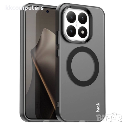 IMAK Удароустойчив Калъф (PET + TPU) за Xiaomi 15T- MagSafe, Airbag технология, вкл. Протектор, 6 Цв