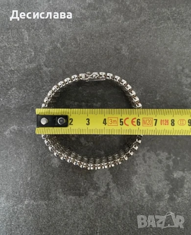 Сребърно колие гривна и обеци Giulian, снимка 5 - Колиета, медальони, синджири - 51206162