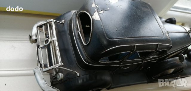 Винтидж класик количка метална mercedes , снимка 7 - Автомобили и джипове - 40513533