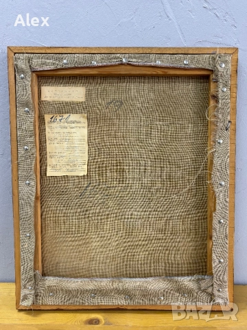 Картина масло върху платно, снимка 8 - Антикварни и старинни предмети - 52824917