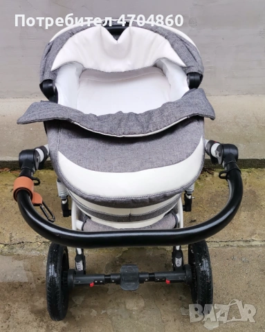 Детска количка с 2 коша за всички сезони, снимка 9 - Детски колички - 53053412