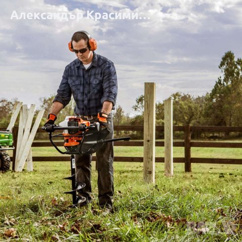 Пробиване на дупки с моторен свредел Stihl, снимка 2 - Други ремонти - 41893088