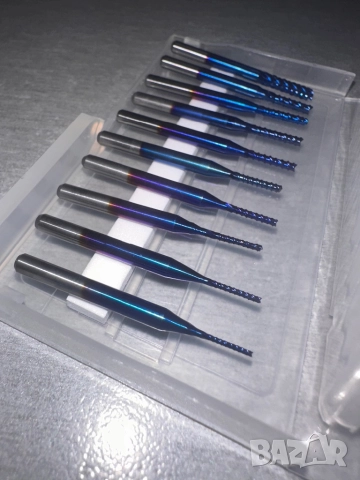 10бр фрези за CNC, PCB, SMT машини, снимка 4 - Други инструменти - 52250222