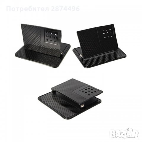 1045 Въртяща се автостойка, въртяща се нано стойка за кола,Anti-slip pad, снимка 6 - Аксесоари и консумативи - 34580288