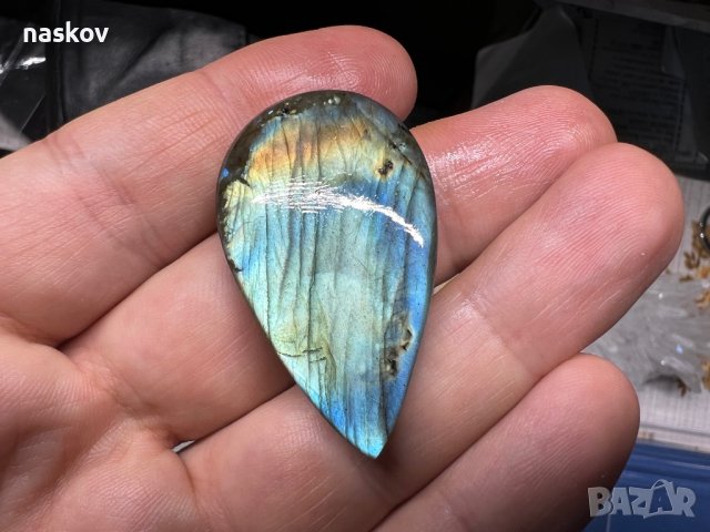 Уникален спектролит лабрадорит, снимка 9 - Други ценни предмети - 39383795