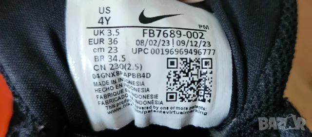 Оригинални маратонки Nike 36 номер. В много добро състояние. С кутия. 25 евро, снимка 8 - Маратонки - 56055072