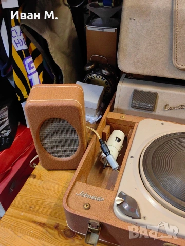 Лампов грамофон Schneider , снимка 6 - Грамофони - 53366805