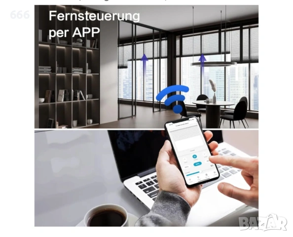 Интелигентен превключвател за ролетни щори, WiFi, снимка 6 - Друга електроника - 53570468