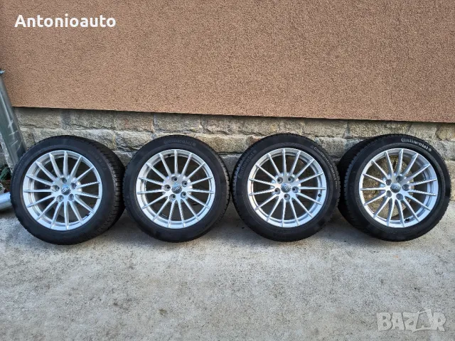 Ауди 5х112 - 17 цола 5x112 Оригинални за Audi А4, А5, А6, Q3, Q5 и др. 225 50 17, снимка 2 - Гуми и джанти - 47782147