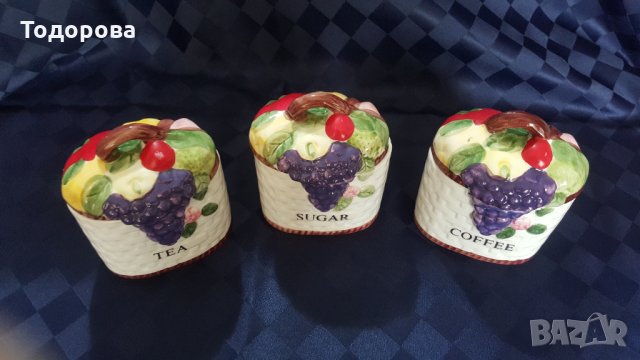 Съдове за подправки- 3 броя.Отлично състояние., снимка 2 - Сервизи - 33951796