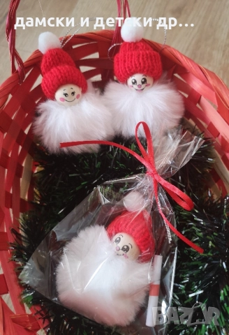 Коледни мечета и джуджета /снежинки , снимка 12 - Коледни подаръци - 52476038