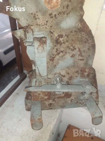 Стара бълг.метална мишена играчка от стрелбище пушкаджийница, снимка 4 - Антикварни и старинни предмети - 51132185