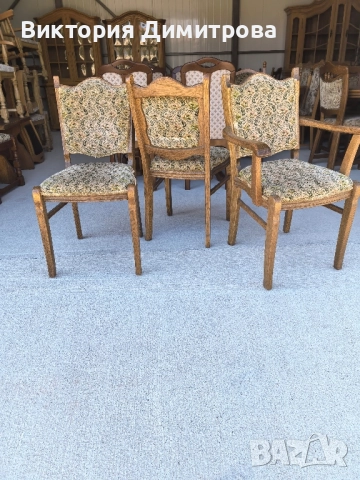 Комплект от 3 трапезни стола 