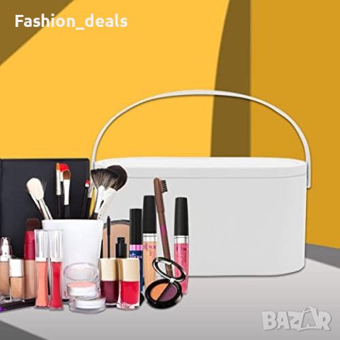 Нова преносима водоустойчива кутия за грим с LED светлина/Момичета, снимка 9 - Samsung - 41571207