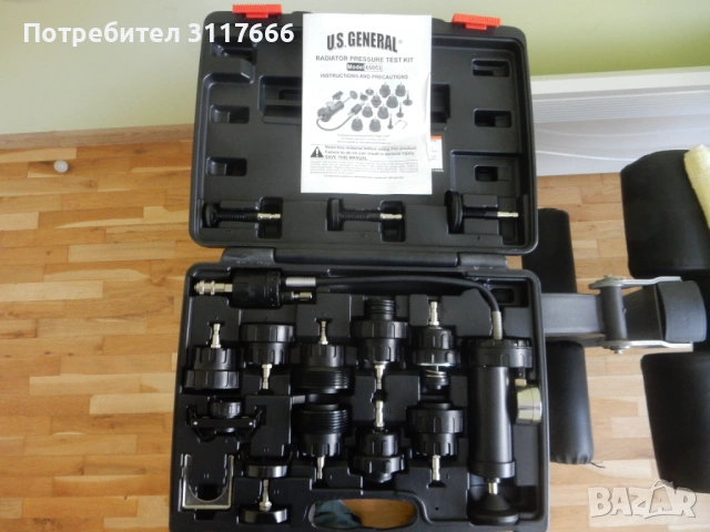 Продавам Чисто нов Radiator Pressure Tester kit за 99 Евро., снимка 2 - Части - 53633941