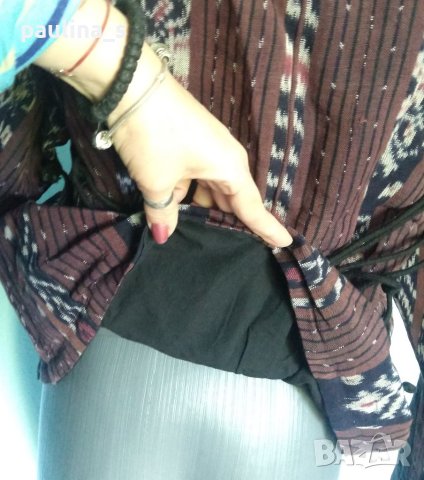 Яке или сако в етно стил "Bum Shaka" / голям размер, ръчна изработка , снимка 11 - Якета - 40999050