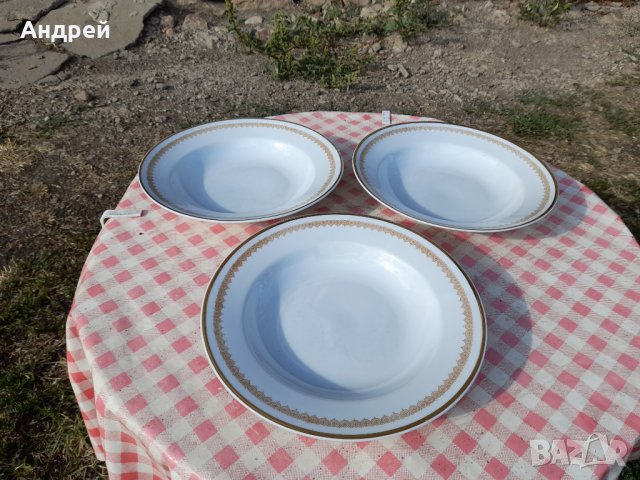 Стара порцеланова чиния,чинии #12, снимка 2 - Антикварни и старинни предмети - 33951416